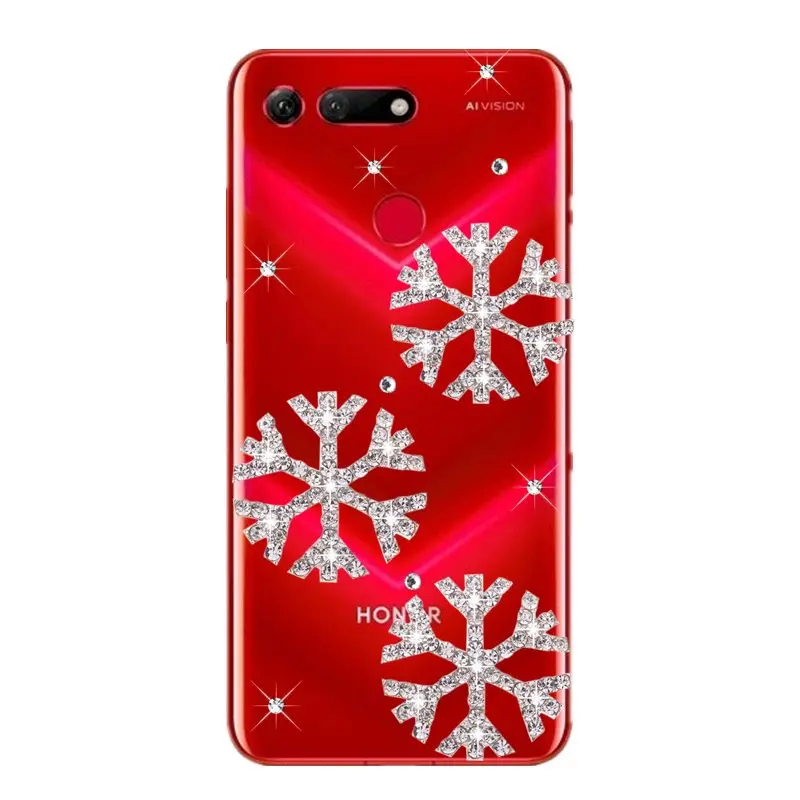 Роскошный блестящий чехол для Huawei Honor View 20 V20 20s 10i 10 9 8 Lite Pro 7X 7S 7C 7A телефона|Бамперы|