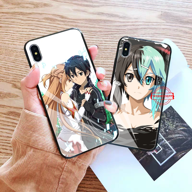 Обувь для вечеринки в Стиле косплей Sword Art Online (SAO) Аниме Манга стекло чехол