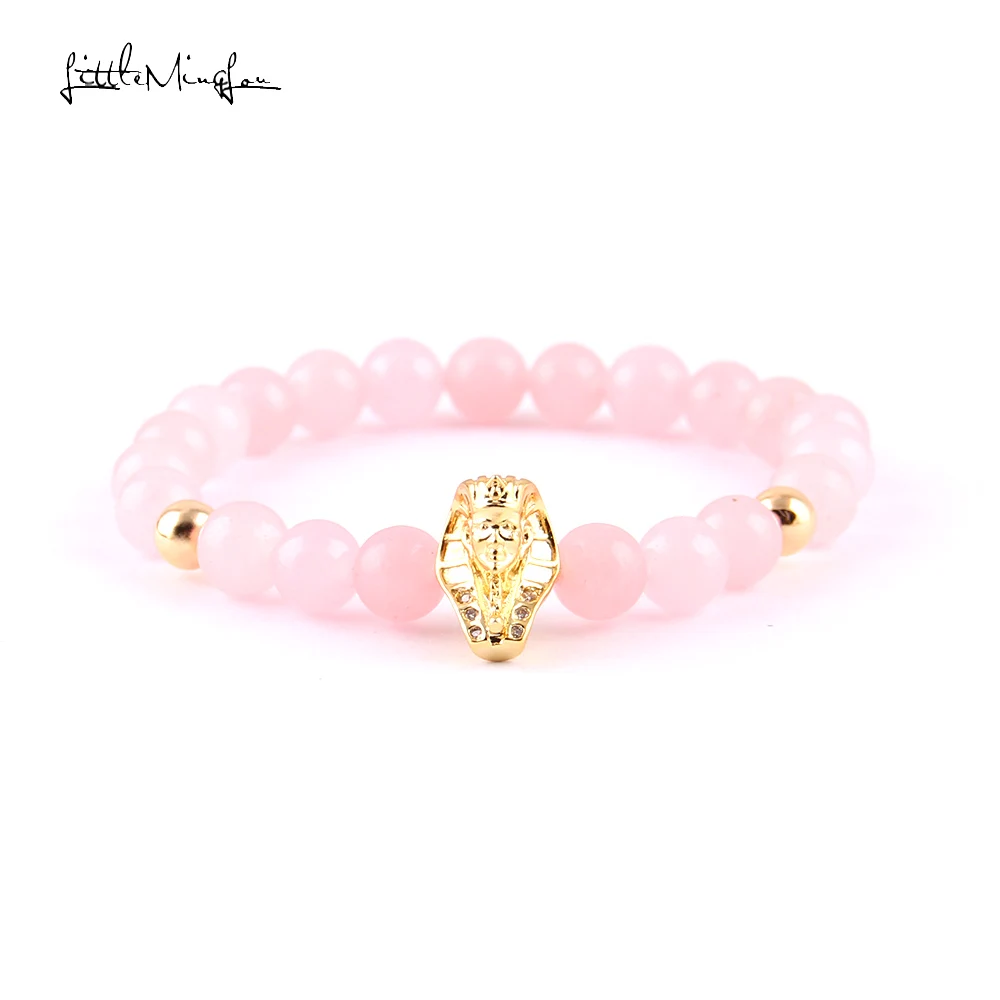 Женский браслет с подвесками в виде Фараона фианитом | Украшения и аксессуары