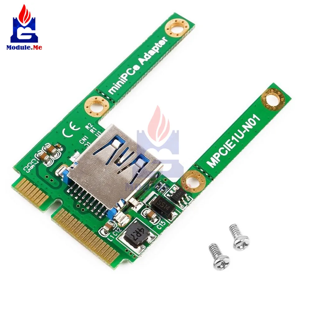 Мини PCI-E слот для карты расширения к USB 2 0 интерфейсный адаптер переходная карта |
