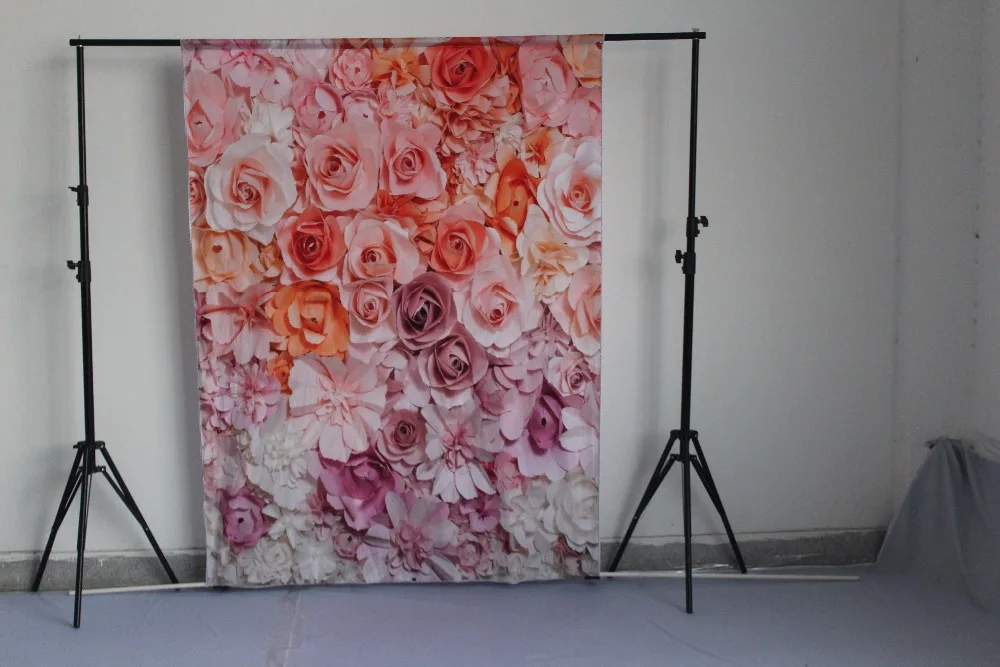 VinylBDS Valentine's Day Background Flower Wall Photography Backdrop Naturism Children Photos Backgrounds for Studio | Электроника