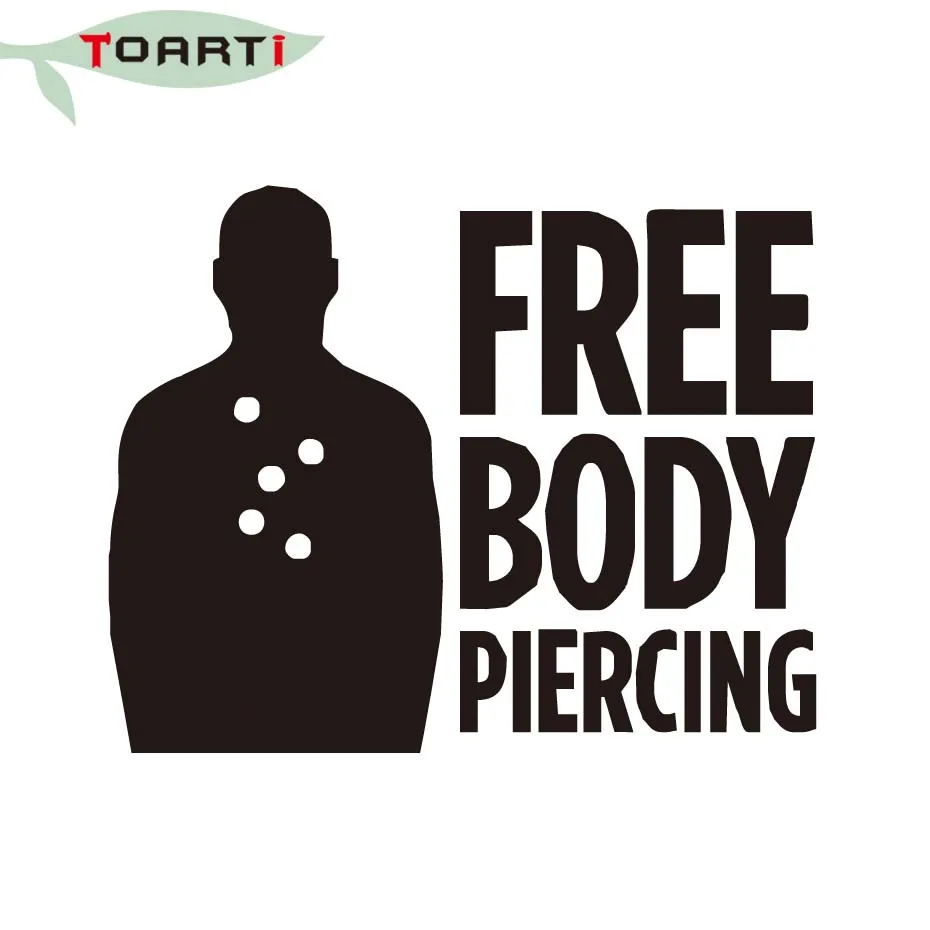 Бесплатно пирсинг Авто Наклейка Наклейки про пистолет права Nra