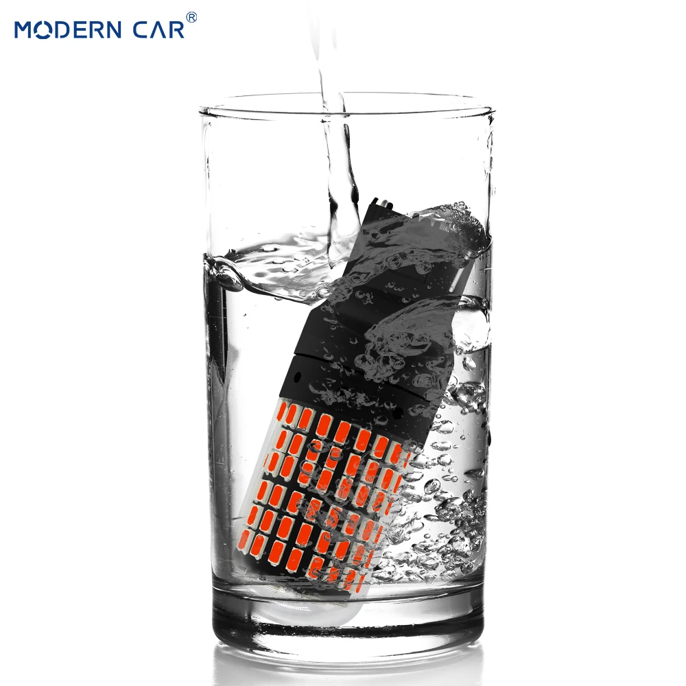Современный автомобильный T20 7440 W21W светодиодный лампы 3014 144smd светодиодный CanBus 1156 BA15S P21W BAU15S PY21W светодиодный светильник для автомобилей сигнала поворота светильник желтый
