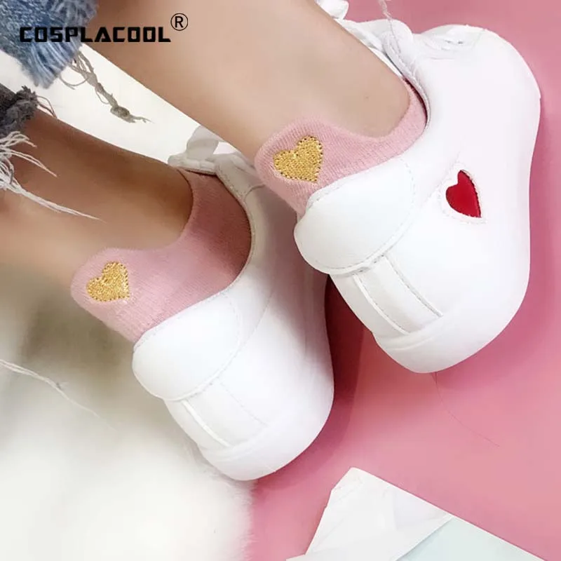 

Носки в стиле Харадзюку, забавные носки в Корейском стиле, милые женские носки с вышивкой и надписью Love Smile, женские носки