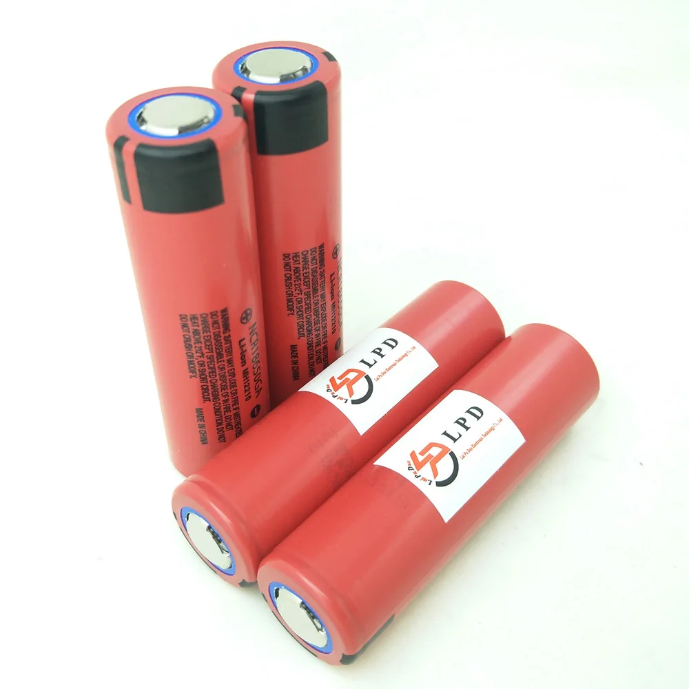4 шт. перезаряжаемые батареи для SANYO 18650 в NCR18650GA 3 6 мАч 10 А|18650 battery|battery abattery for |