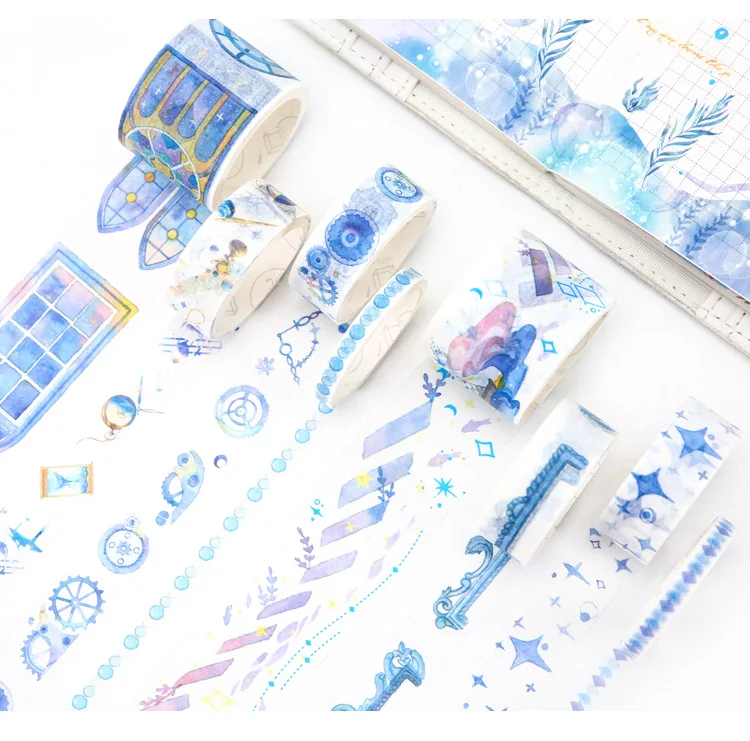 Mr paper 8 шт./компл. 24 дизайна DIY Скрапбукинг планировщик украшения васи Ленты Kawaii Dreamy Maiden красочные Deco Маскировочные ленты