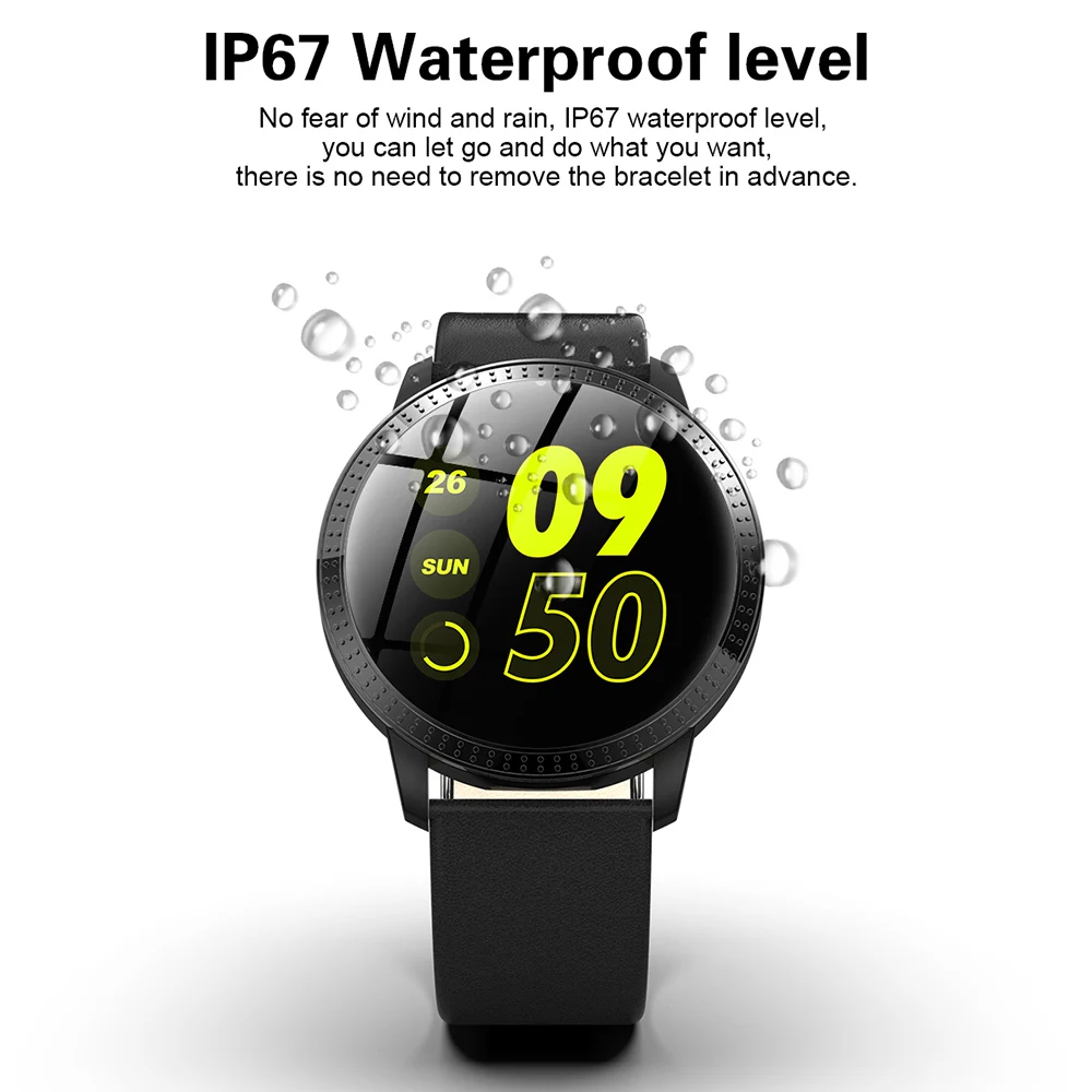 Новинка 1 22 дюймов Смарт часы водонепроницаемые IP67 контроль артериального