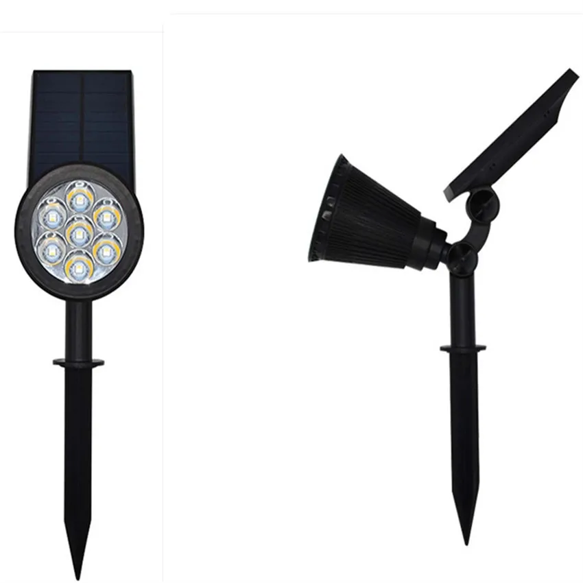 Ip65 Rgb Изменение цвета пятно Открытый Солнечный Путь огни для сада ландшафтного