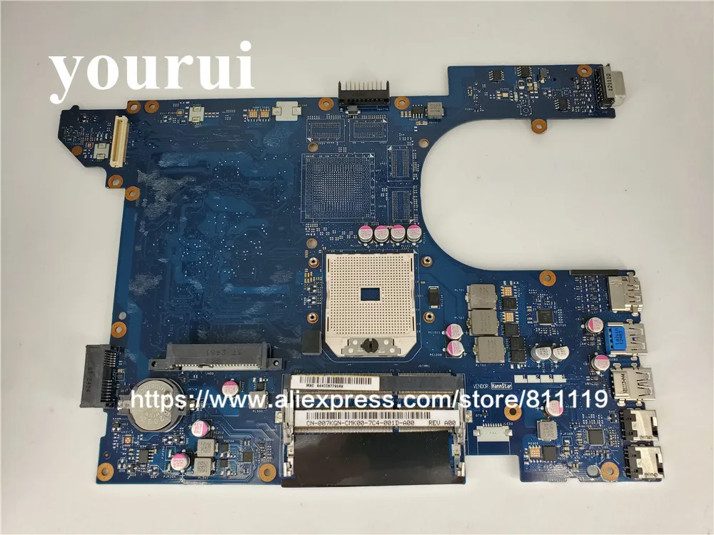 

Оригинальная материнская плата для ноутбука для dell 15R 521R CN-04VMVX 04VMVX 4VMVX QCL10 LA-8251P основная плата