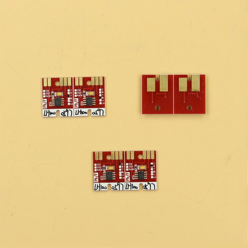 6 шт./компл. Постоянный чип для Mimaki UJF-3042 UJF-6042 spc 0659 принтер LH-100 УФ-чип BK C M Y WH