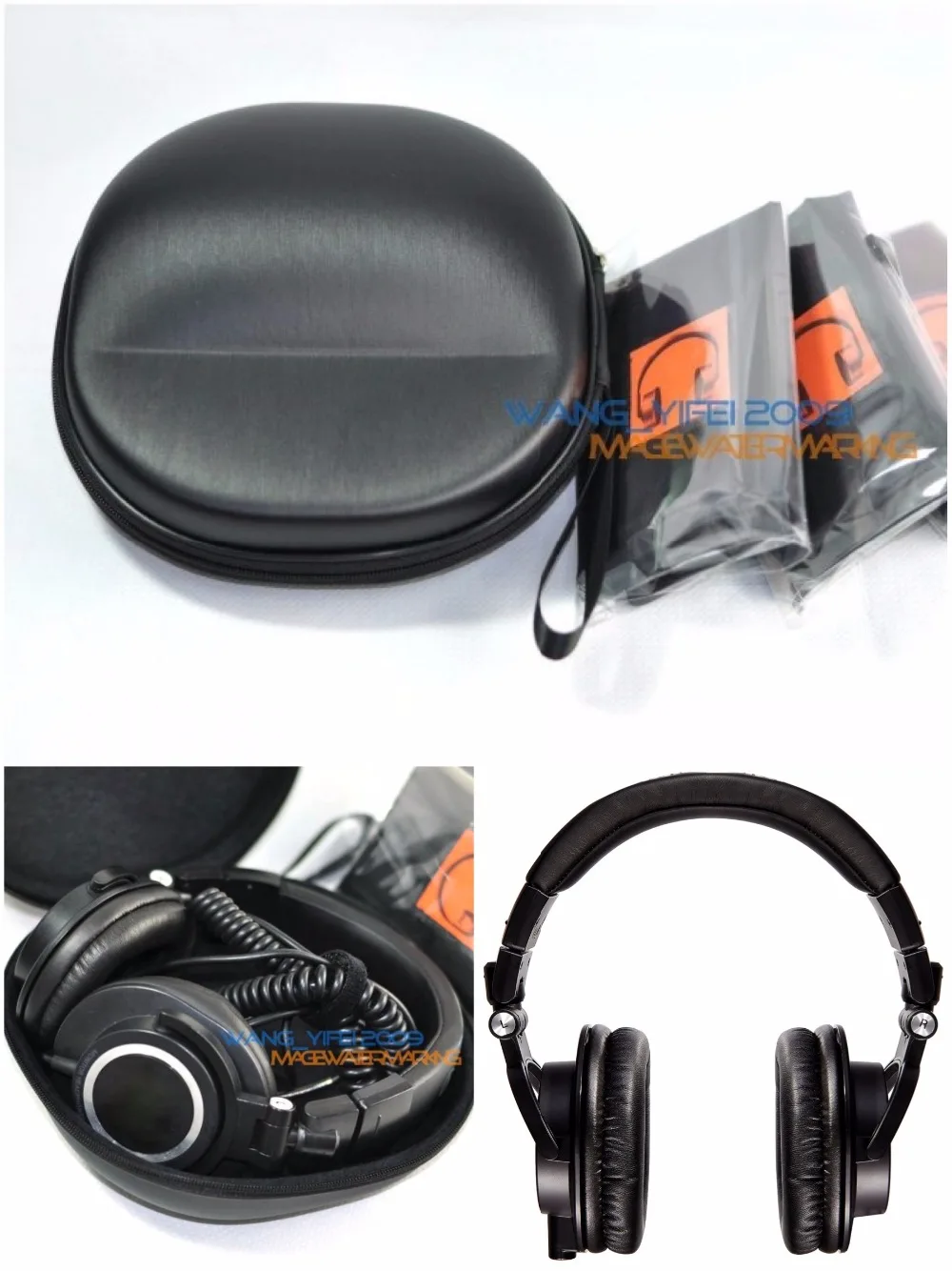 Жесткий Чехол для наушников Audio Technica ATH M30 M40x M50 M50s M50x|box for headphones|headphones case boxheadphone box |