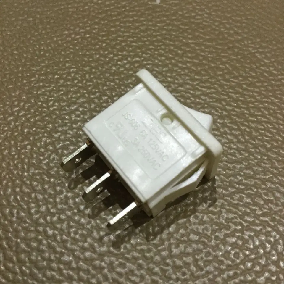 Оригинальный новый 100% 6A 250В кулисный переключатель 3pin 2gear JS 606|Выключатели| |