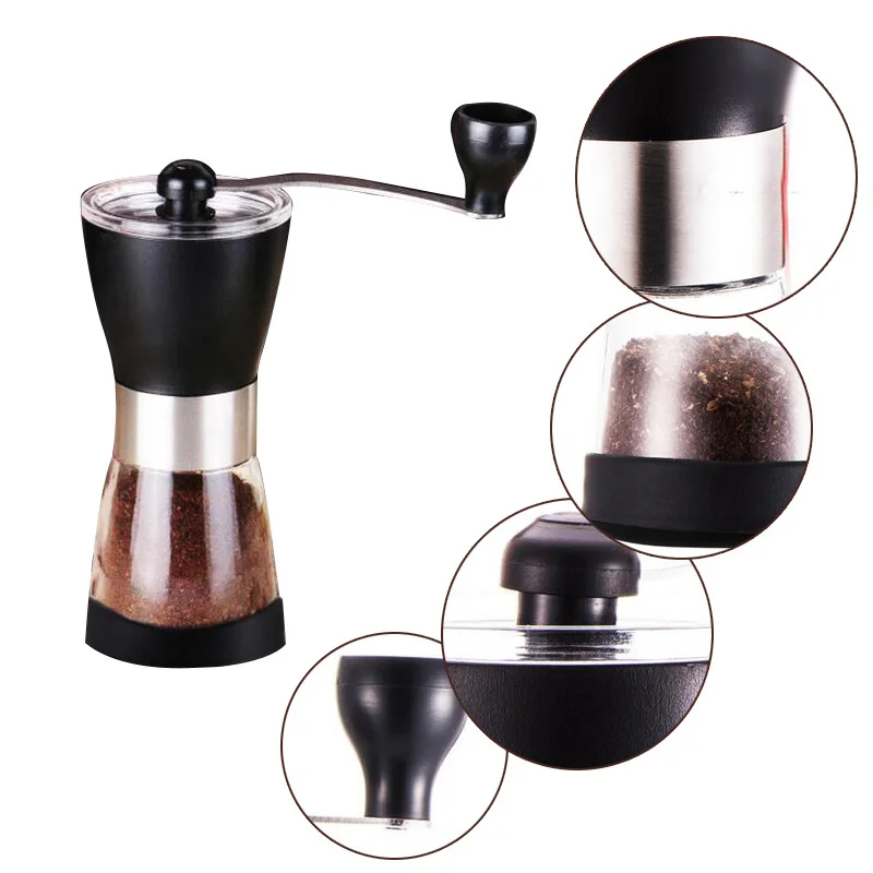 Мини Кофе мельница Slim Шлифовальные станки Керамика тонкий ручная станки|grinder