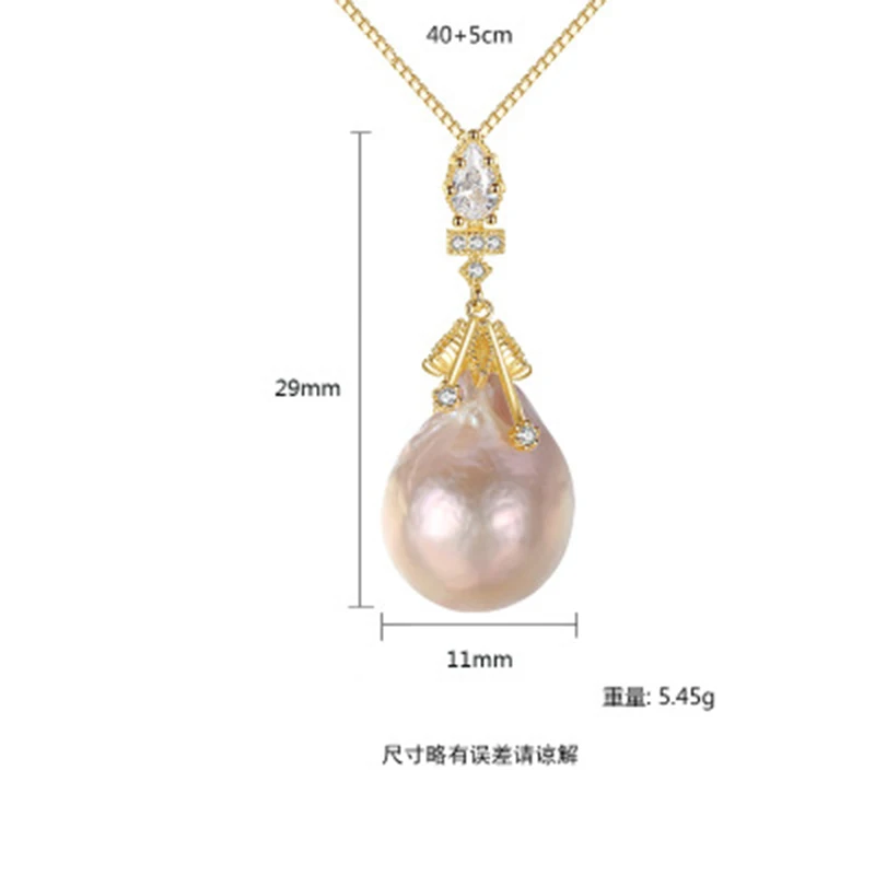 BESTLYBUY серебро 925 пробы в стиле барокко большой многоцветный натуральный