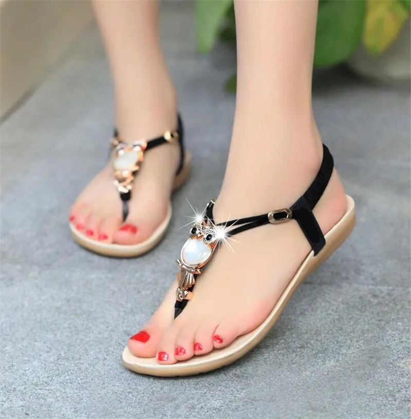 Бесплатная Доставка! Лето 2016 Вьетнамки Женская обувь для девочек в богемном