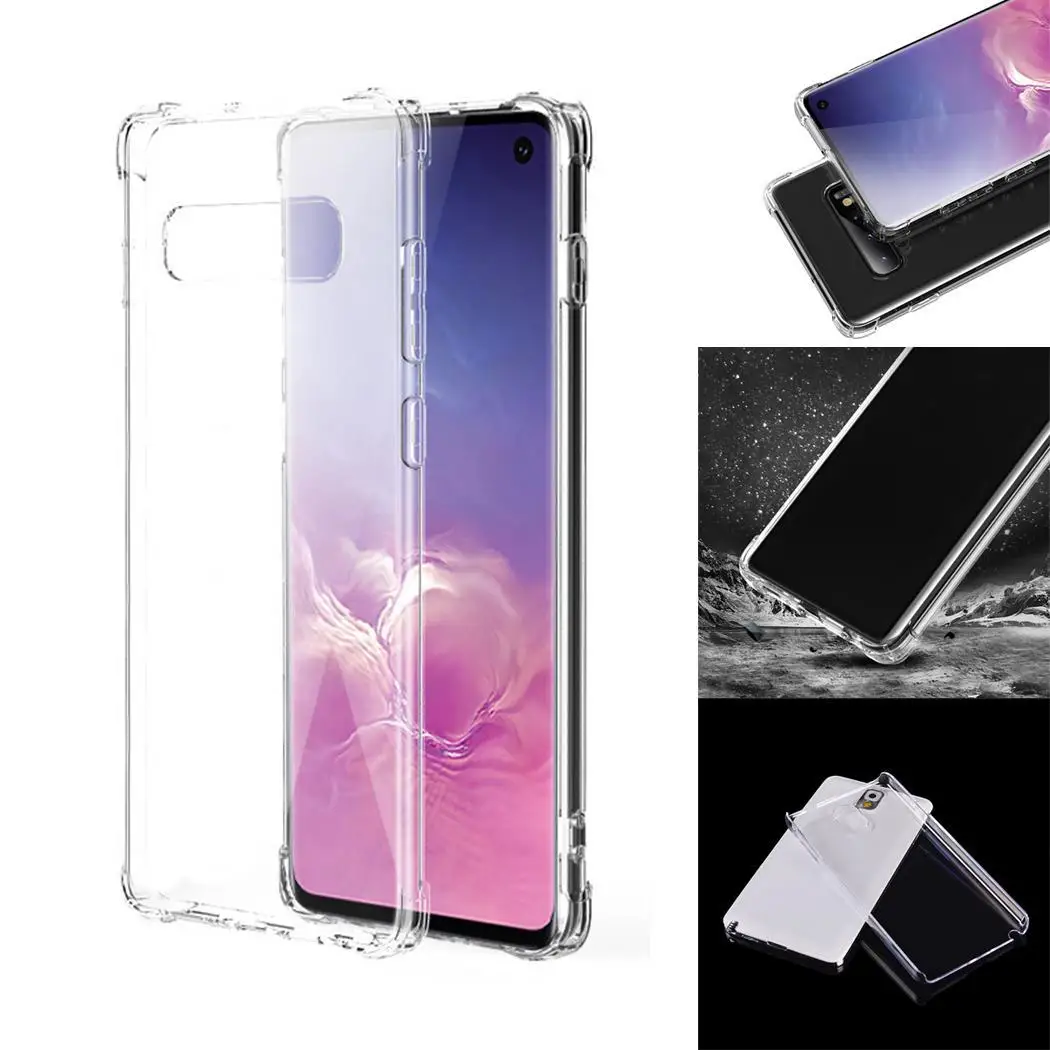 Mobile Phone Case Airbag Anti-falling Soft Transparent For Cover for Samsung S10 |