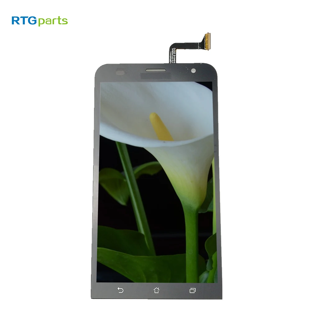 RTGparts LCD кодирующий преобразователь сенсорного экрана в сборе для Asus Zenfone 2 Laser ZE550KL