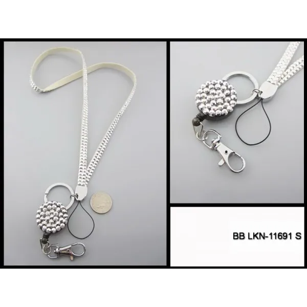 Новейший выдвижной держатель для ключей со стразами и кристаллами 1 шт.