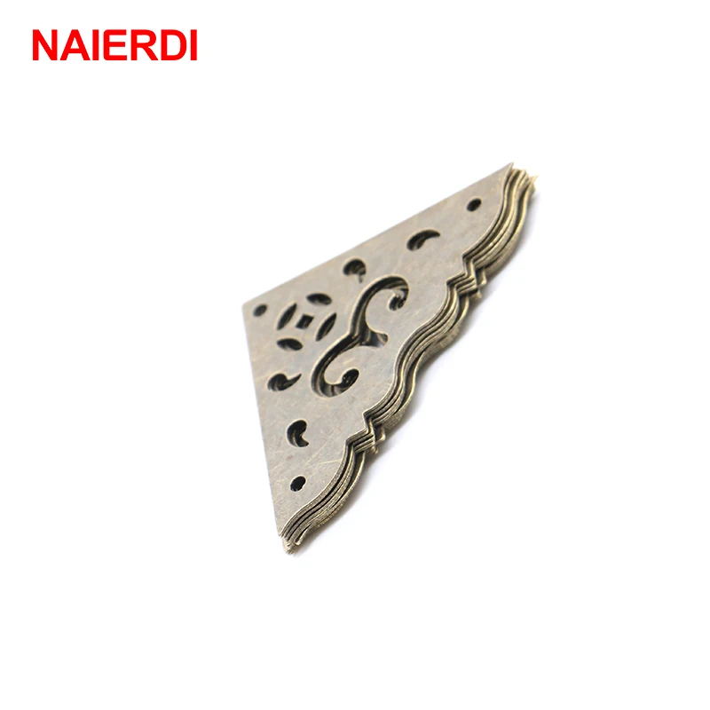 30 шт. бронзовые декоративные уголки для шкатулки ювелирных изделий|decorative corner