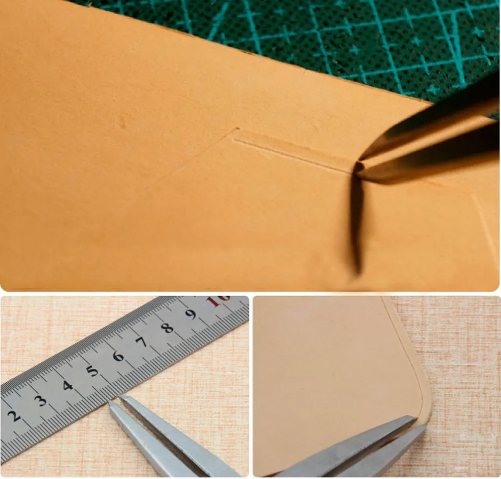 1X Кожаный Ремесло Вращающихся Craft Tool DIY Крыла Делитель Регулируемая дюйма 6 дюймов