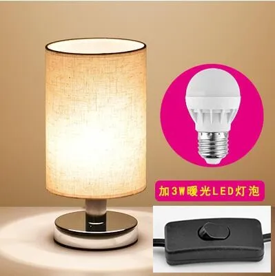 Non adjustable Современные настольные лампы из ткани E27 Настольная лампа для студентов настольная лампа для спальни домашняя прикроватная лампа домашнее декоративное освещение - Цвет абажура: Non adjustable