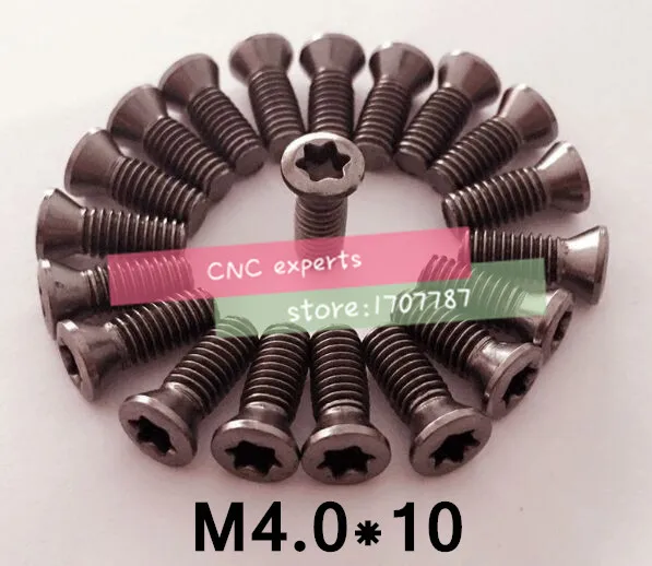 

50pcs M4.0*10mm CNC lathe tool spare screws Torx screws