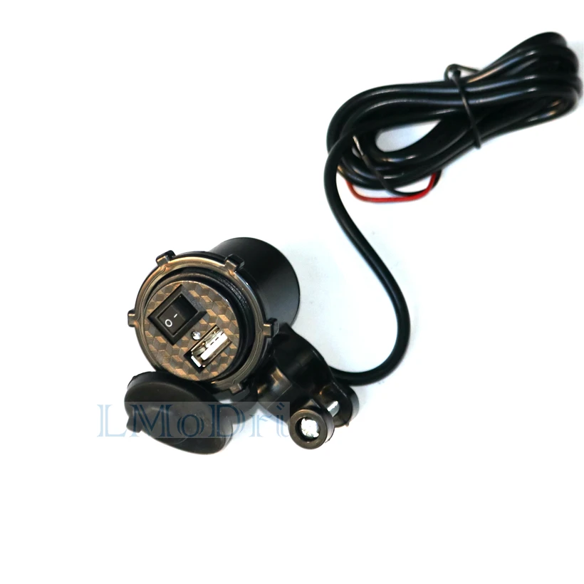 Универсальное зарядное устройство LMoDri для мотоцикла водонепроницаемый USB