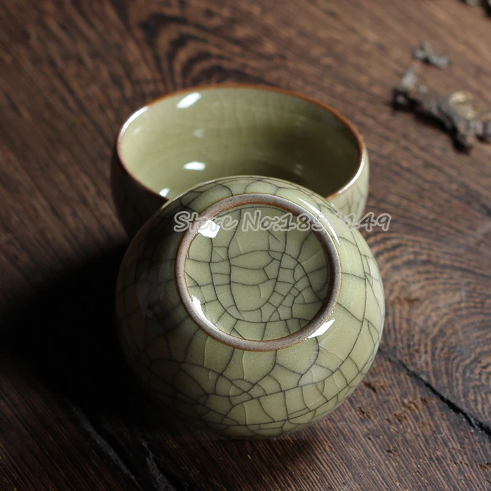 WIZAMONY 1 шт. Китайский Longquan Celadon фарфоровая китайская гайвань чайное блюдце чаша для