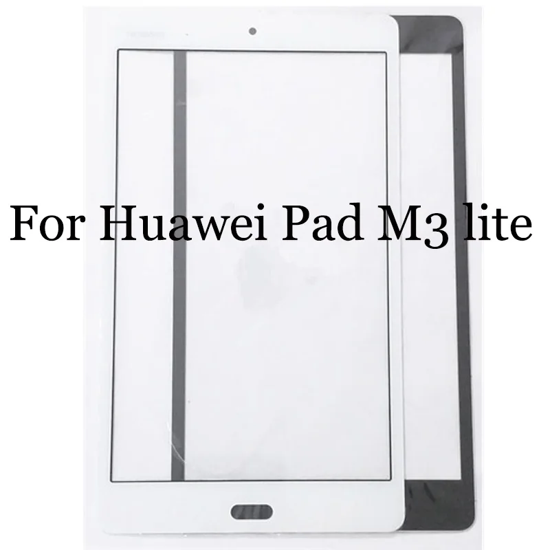 

8.0inch A+quality For Huawei Pad M3 lite TouchScreen Digitizer For Huawei Pad M3lite Touch Screen Glass panel Without Flex Cable