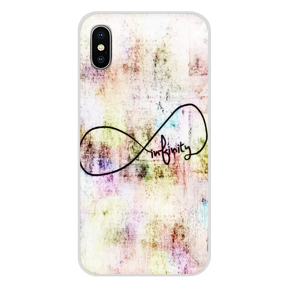 Чехол для телефона Hakuna Matata Infinity Bff аксессуары Apple iPhone X XR XS MAX 4 4S 5 5S 5C SE 6 6S 7 8 Plus ipod touch