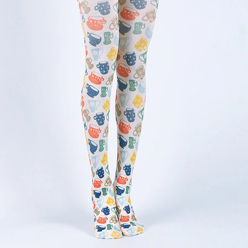 

Dense Pattern Print Pantyhose Wholesales