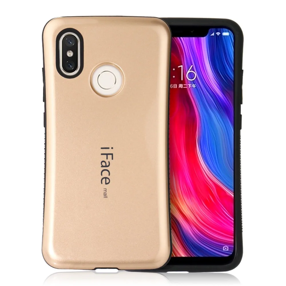 IFace Mall для xiaomi mi 8 Гибридный противоударный чехол Heavy Duty задняя крышка корпуса