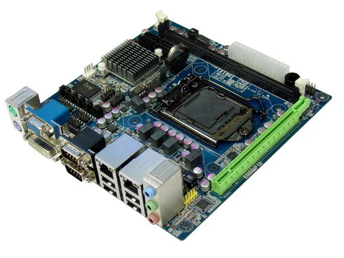 HCIPC M4211-1 LGA1155 H61 Mini ITX материнская плата PCIE 16X 6COM 2gigalan SPDIF GPIO 8USB VGA + DVI 1 стол DDR3 ATX |