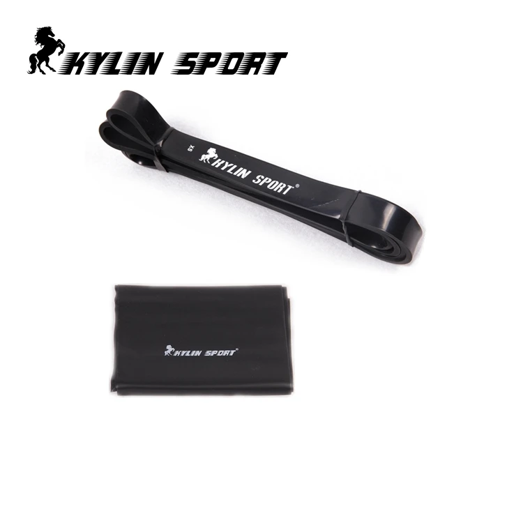 Набор из 2 укрепляющих мышц тренировочные полосы сопротивления и резиновые