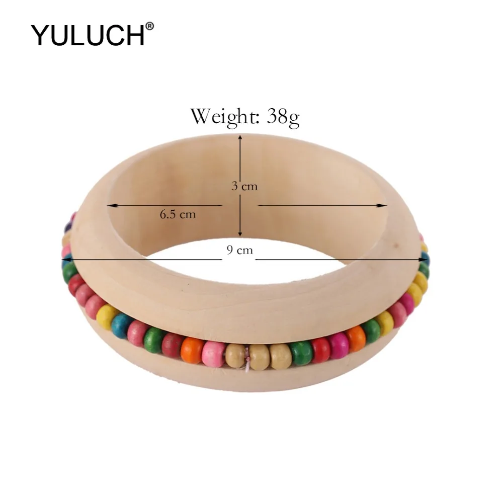 YULUCH 2019 ручная работа 8 цветов этнические бусины оправа браслеты модные