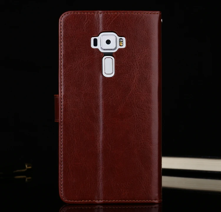 Для Fundas Zenfone 3 кожаный чехол для телефона кошелек откидная крышка держатель карт
