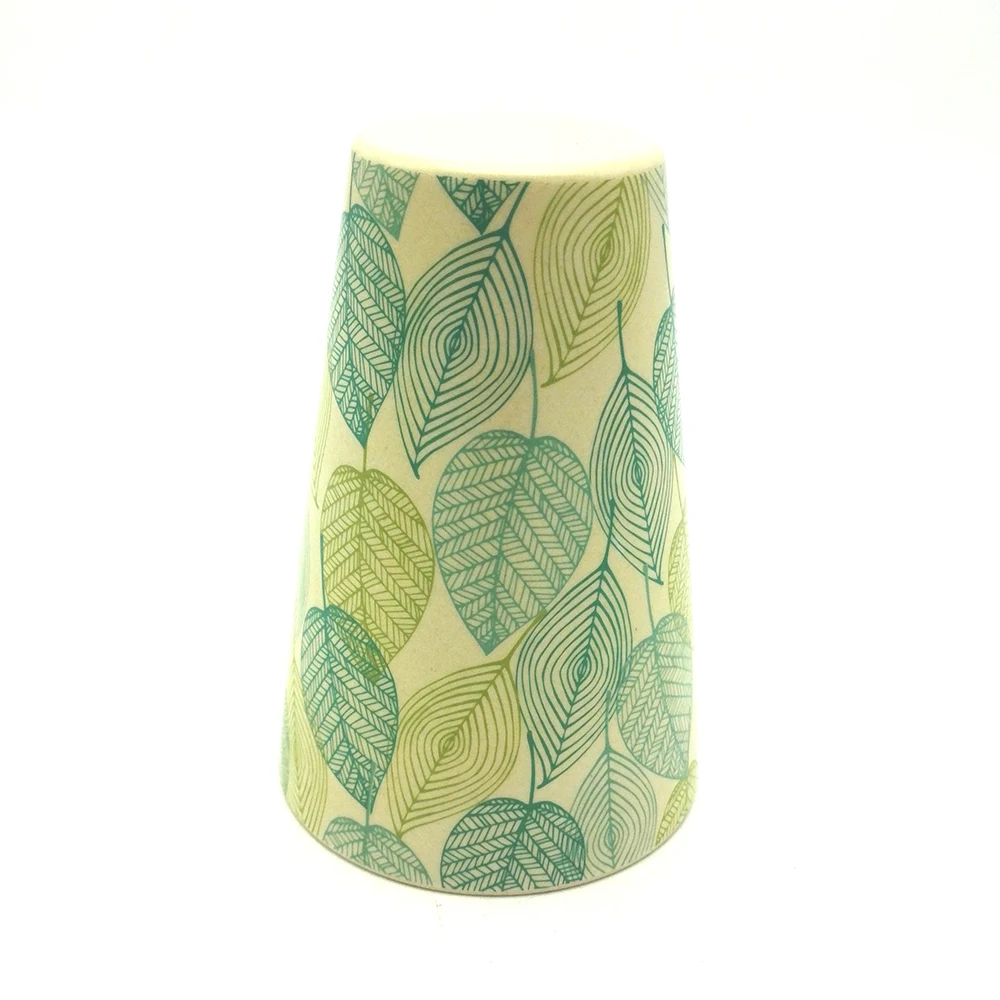 Кружки из бамбукового волокна нового типа продукты с листьями