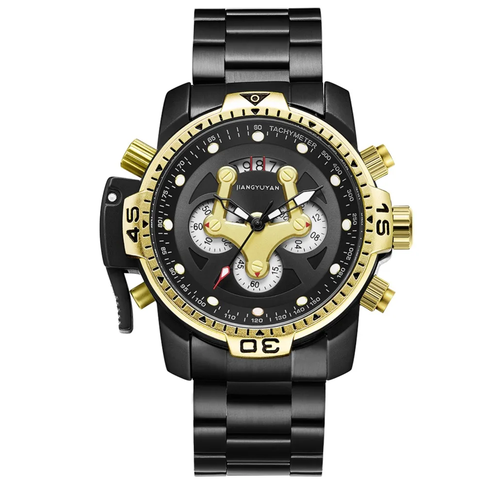 Мужские часы 2018 бизнес о мужской браслет из нержавеющей стали машинное