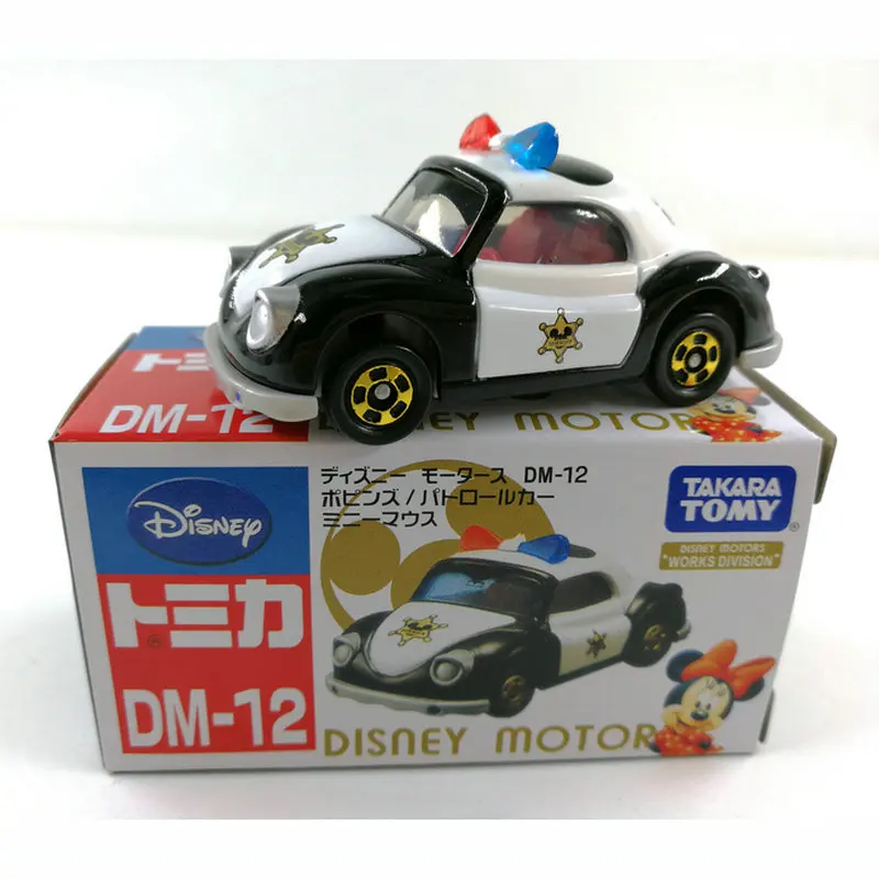 Машинки Takara Tomy с изображением Микки Мауса Эльзы Анны Минни Стич Винни литые