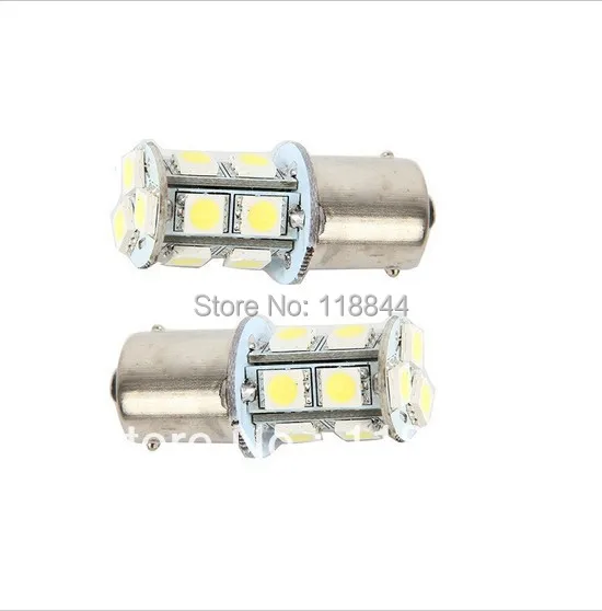 2 шт. 1156 BA15S P21W 13 SMD 5050 светодиодный стоп-сигнал задних фонарей указателей повтора