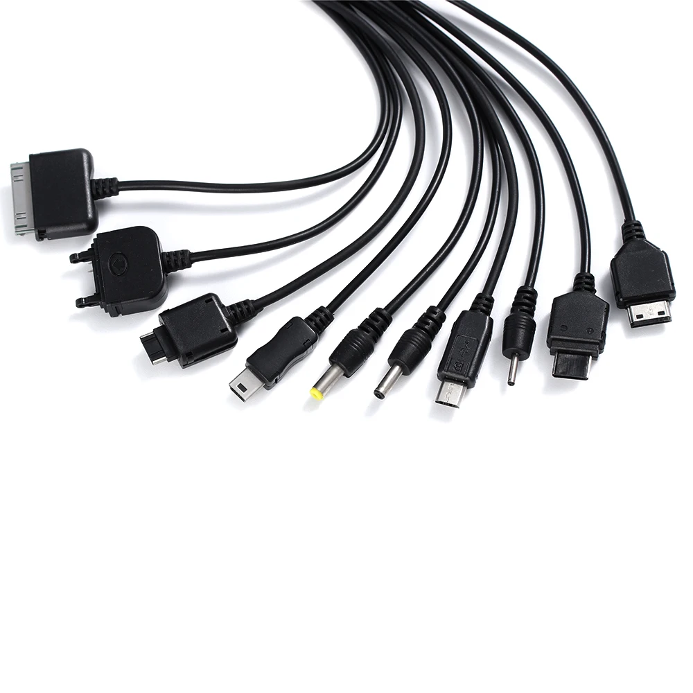 1 шт. 10 в Зарядное устройство USB кабель для iPod Motorola Nokia Samsung LG Sony Xiaomi Ericsson K750