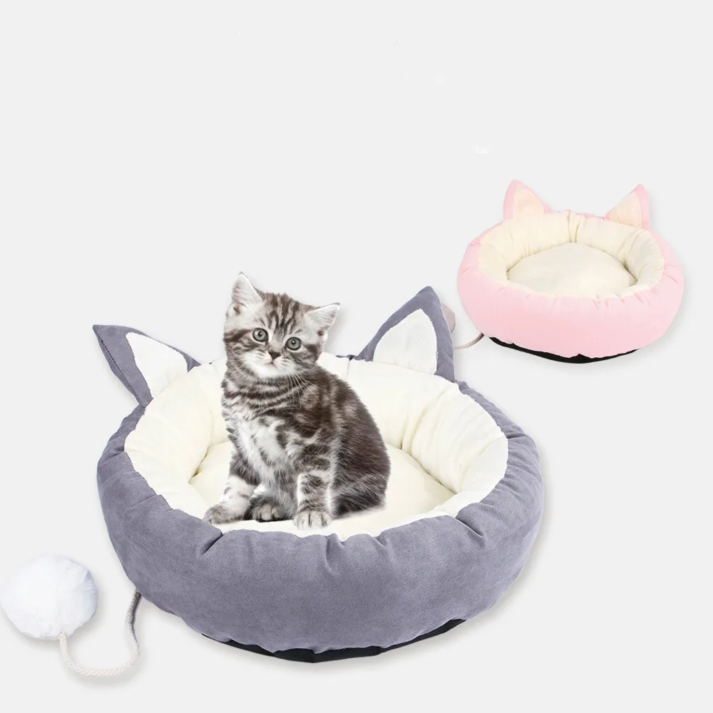 Tyteps Pet кровать для собак Теплый дом мягкий материал гнезда корзины осень и зима