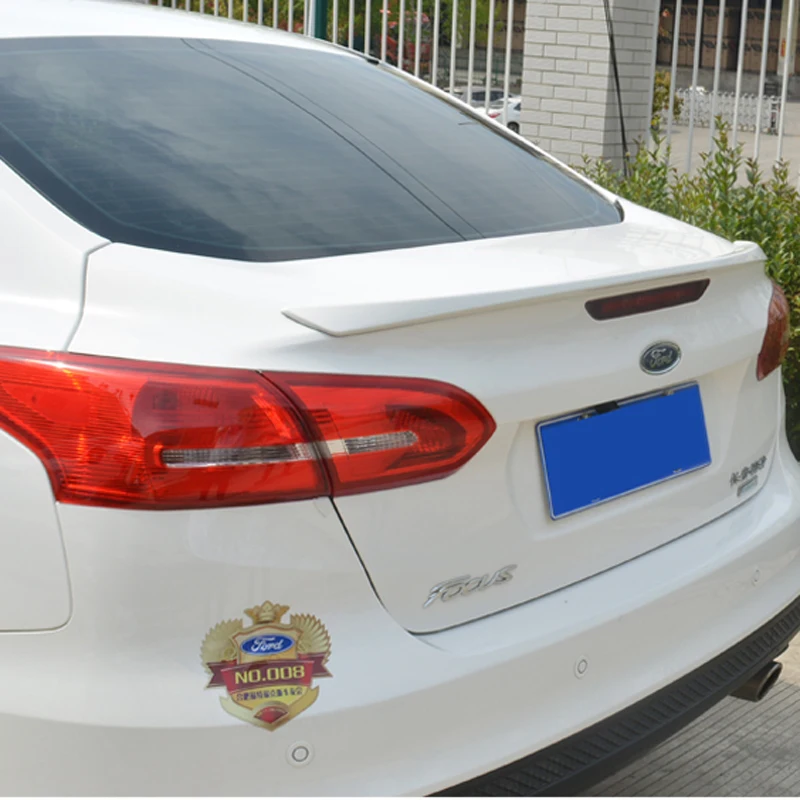 Для ford focus spoiler2015 2017 высококачественный задний спойлер из АБС пластика для