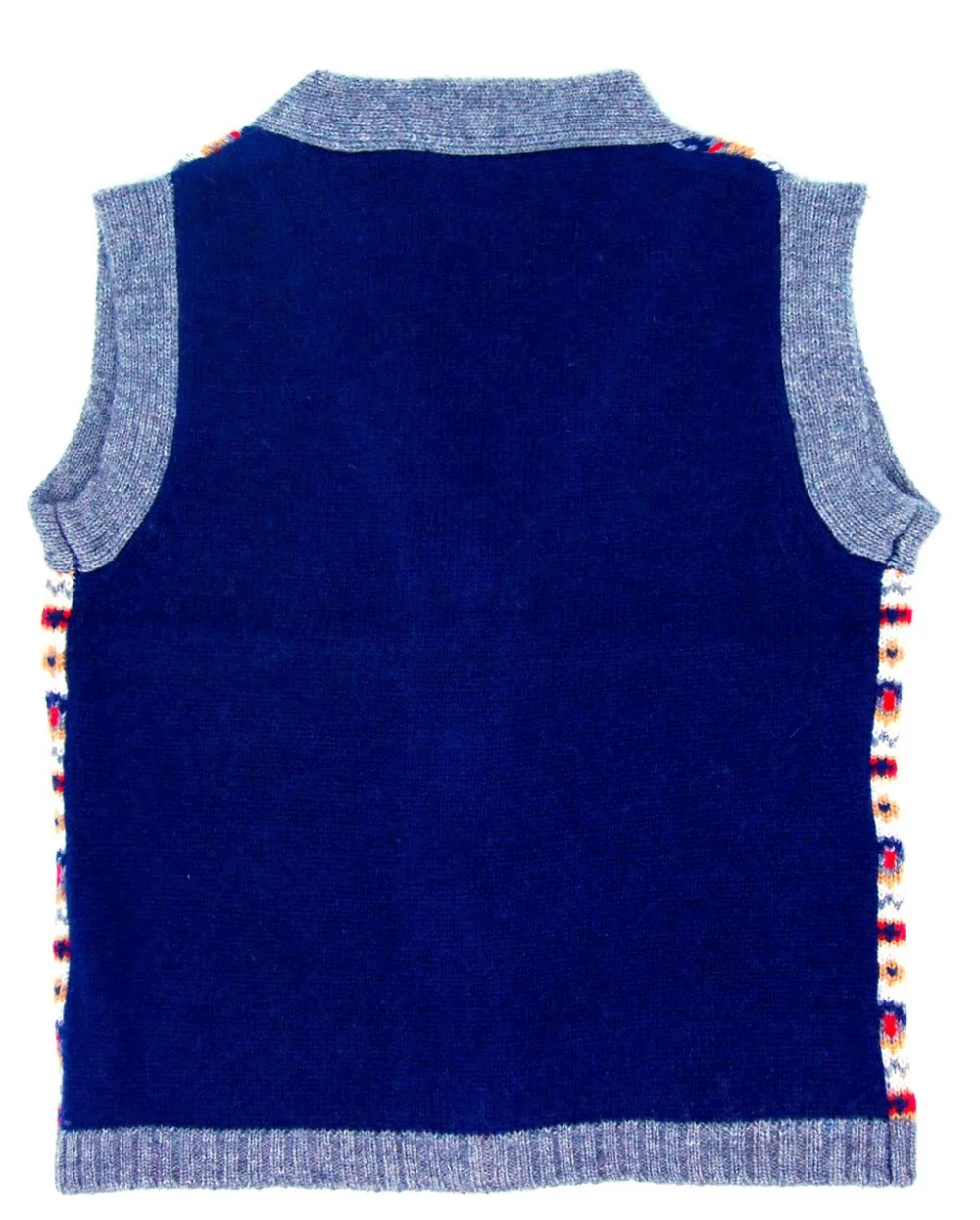 Бесплатная Доставка Зимний Кашемировый Жилет для Мальчика Полосатый Девочки