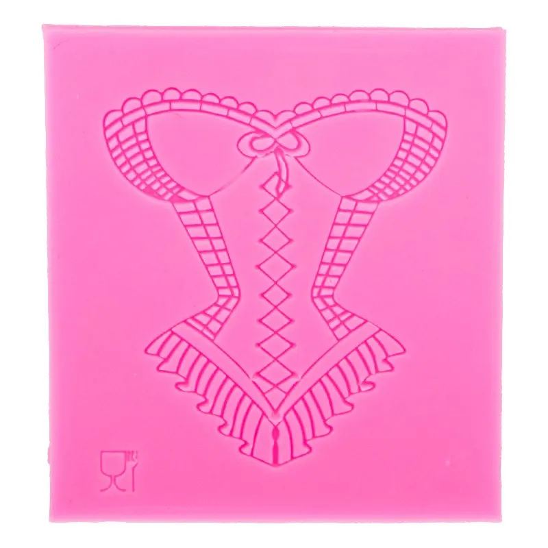 Формы для выпечки тортов жидкие 3D силиконовые формы сексуальные корсеты