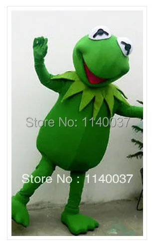 mascot frog Mascot Costume Adult Size Valentine's Day Frog Mascotte Outfit Suit Fancy Dress | Тематическая одежда и