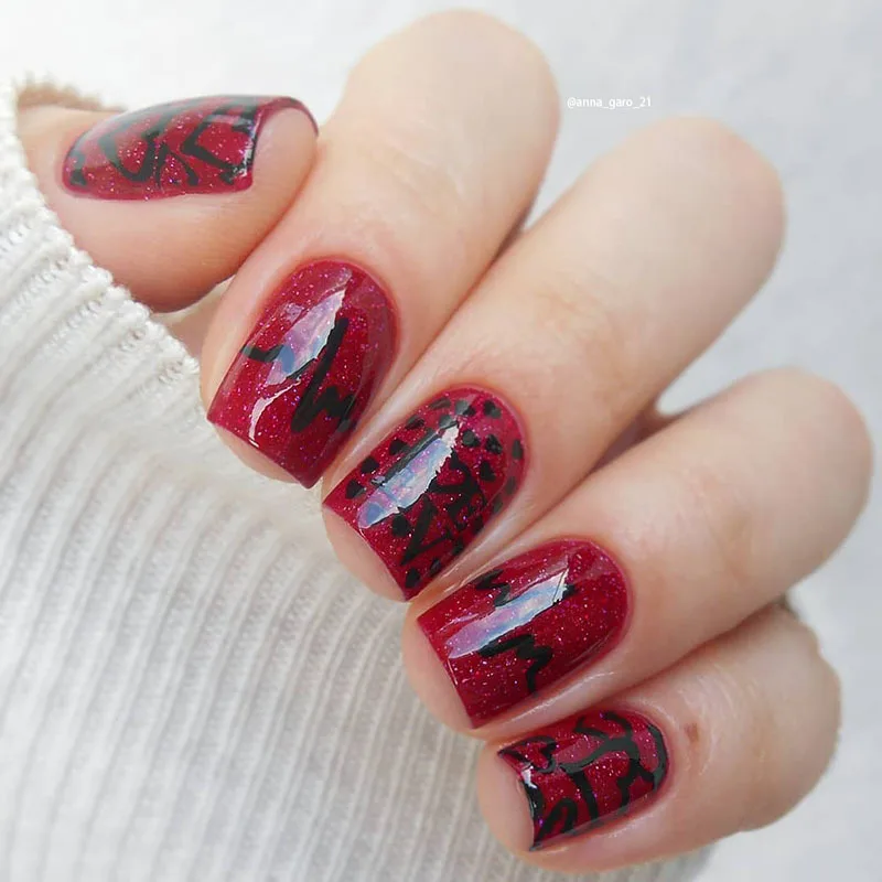 BeautyBigBang 6*6 см штамповочная пластина для ногтей полярный медведь лиса Пингвин животное ногтей шаблон штамповочных плит дизайн ногтей трафареты BBB018