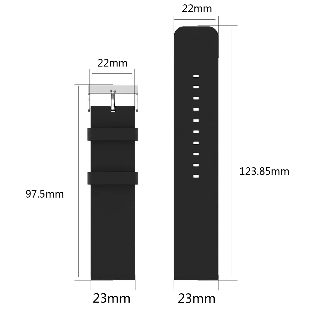 Новые 22 мм Сменные Смарт-часы из искусственной кожи ремешок для Fitbit Versa 2 |