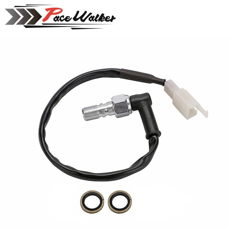 Мотоцикл гидравлические тормоза Давление светильник переключатель 10x1 25 мм или