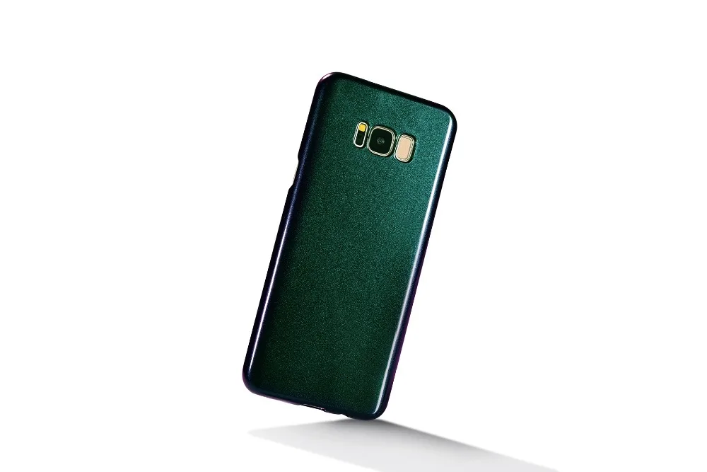 (Изумрудно зеленый) XOOMZ бренд для samsung Galaxy S8 чехол меняющий цвет ПК Жесткий Чехол